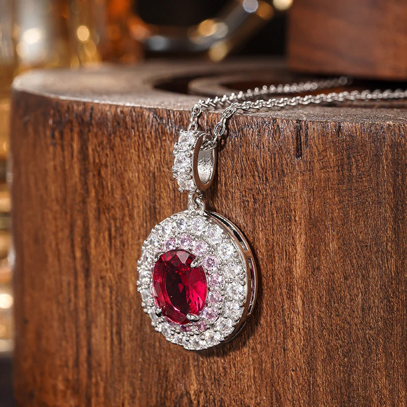 Scarlett Royale Halo Pendant