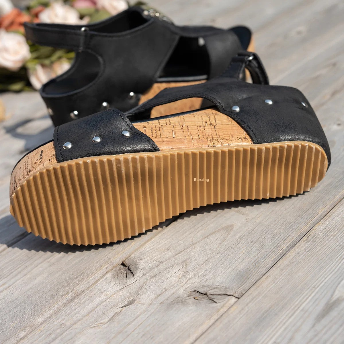Ivy Wedge Sandals