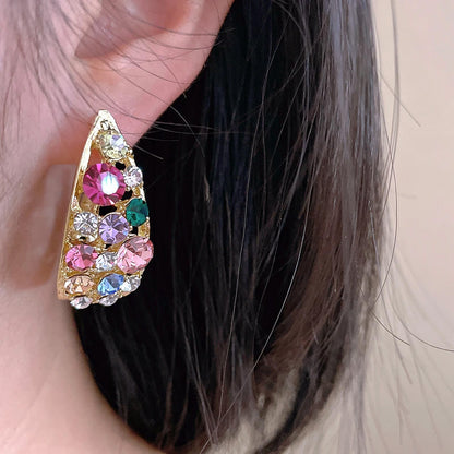 Sophie Caldwell Crystal Mosaic Earrings