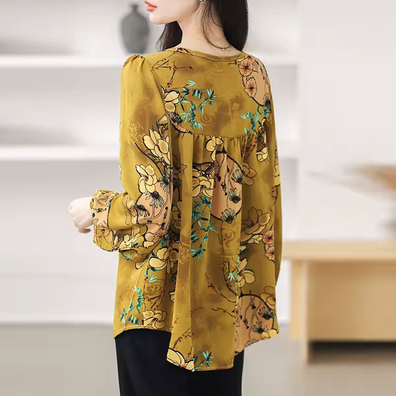 Abigail Long-Sleeve Blouse