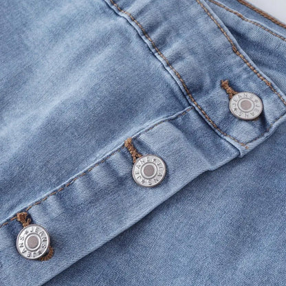 Side Snap Denim
