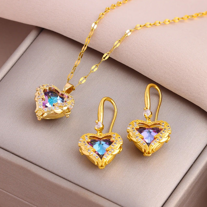 Amelia Heart Set