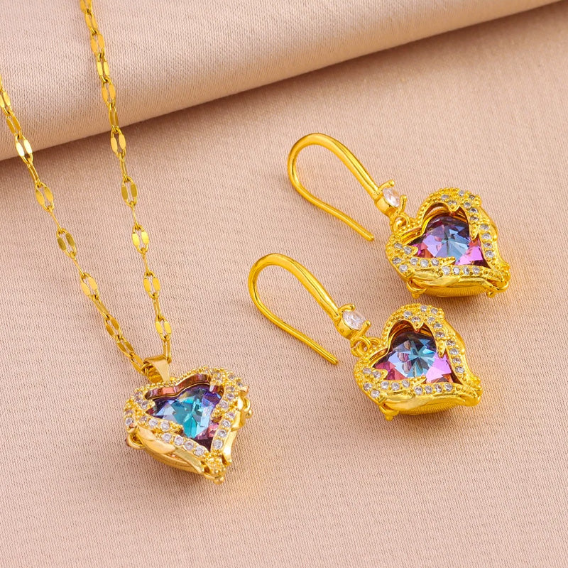 Amelia Heart Set