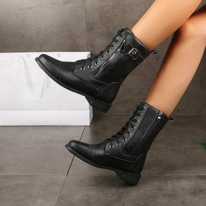 Charlotte Lace-Up Boots