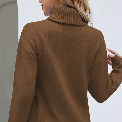 Clara Cable Knit Turtleneck