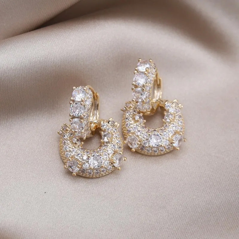 Harper Crystal Link Earrings