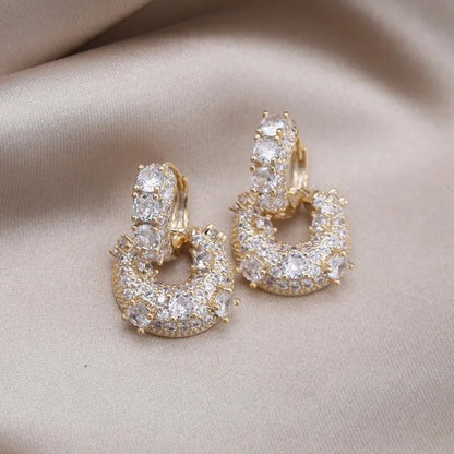 Harper Crystal Link Earrings