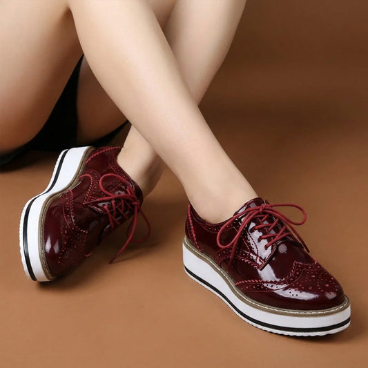 Harper Platform Oxford Shoes