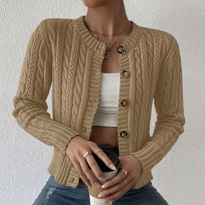 Olivia Knit Button Cardigan