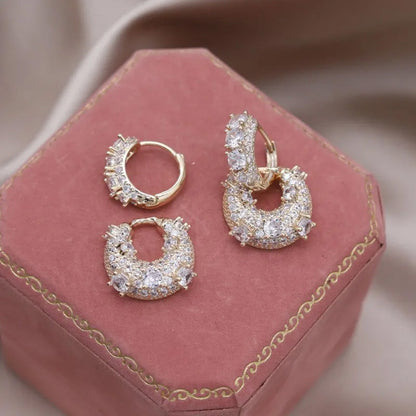 Harper Crystal Link Earrings