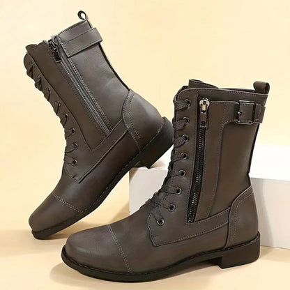 Charlotte Lace-Up Boots