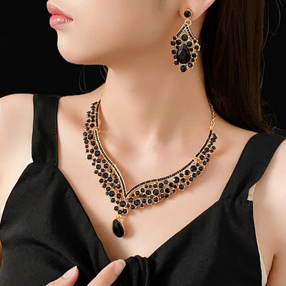 Isabella Midnight Crystal Set