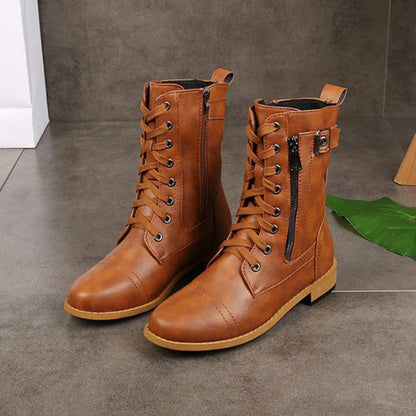 Charlotte Lace-Up Boots