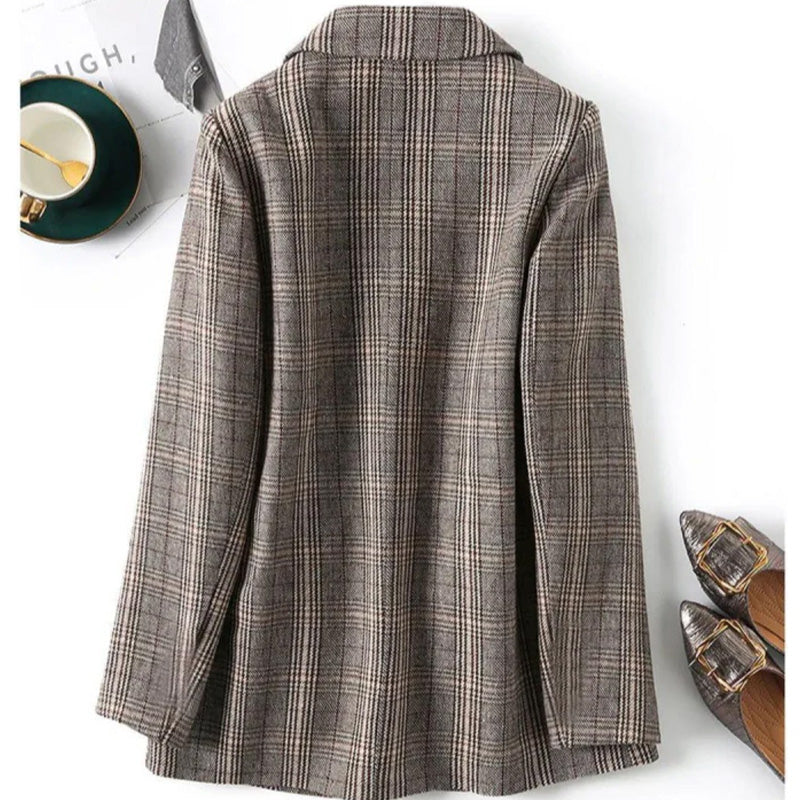 Harriet Check Blazer