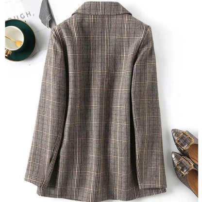 Harriet Check Blazer