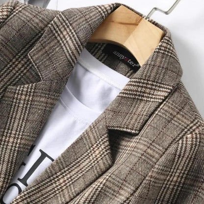 Harriet Check Blazer
