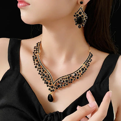 Isabella Midnight Crystal Set