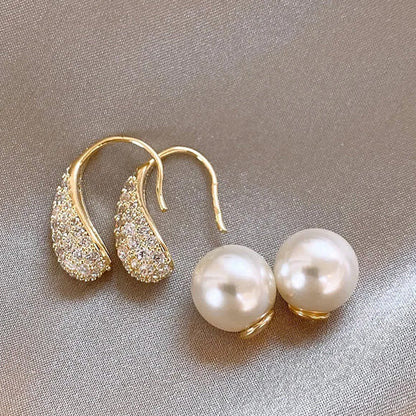 Georgia Pearl Drop Earrings