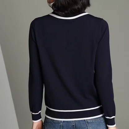 Chloe Collared Knit Sweater