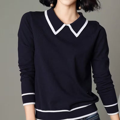 Chloe Collared Knit Sweater