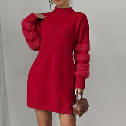 Sienna Soft Knit Sweater Dress