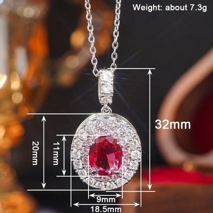 Scarlett Royale Halo Pendant