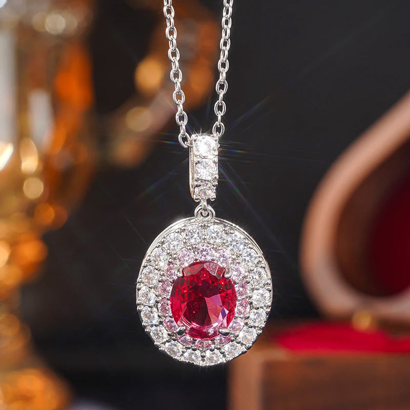 Scarlett Royale Halo Pendant
