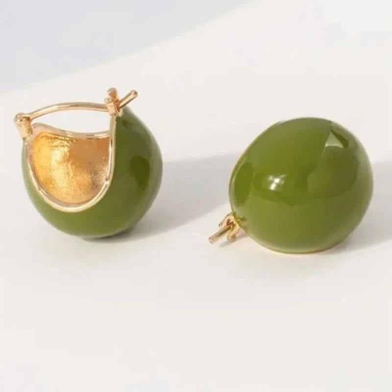 Olivia Dome Earrings