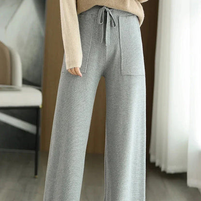 Charlotte Knit Wide-Leg Pants