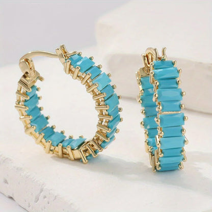Tayla Ocean Bar Hoops