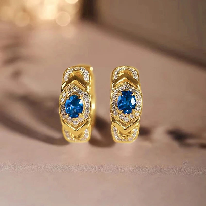 Maddison Royale Gem Hoops