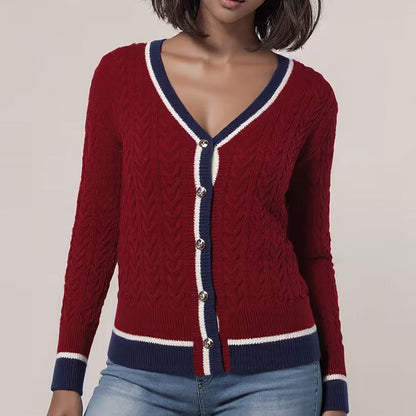 Harper Cable Knit Cardigan