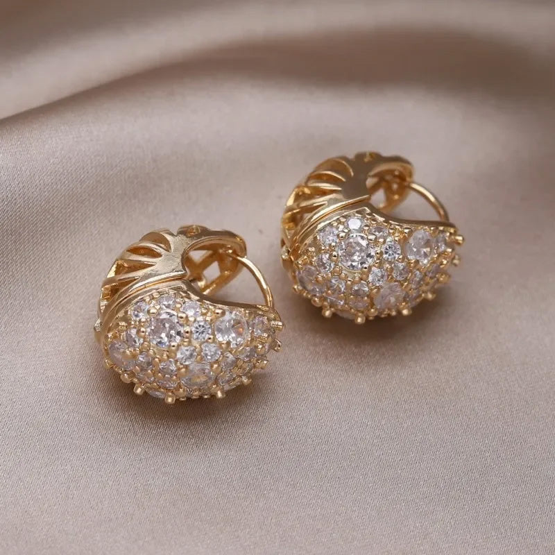 Charlotte Pavé Dome Hoops