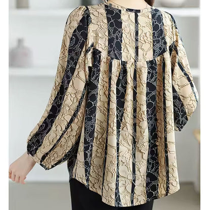 Freya Striped Print Blouse
