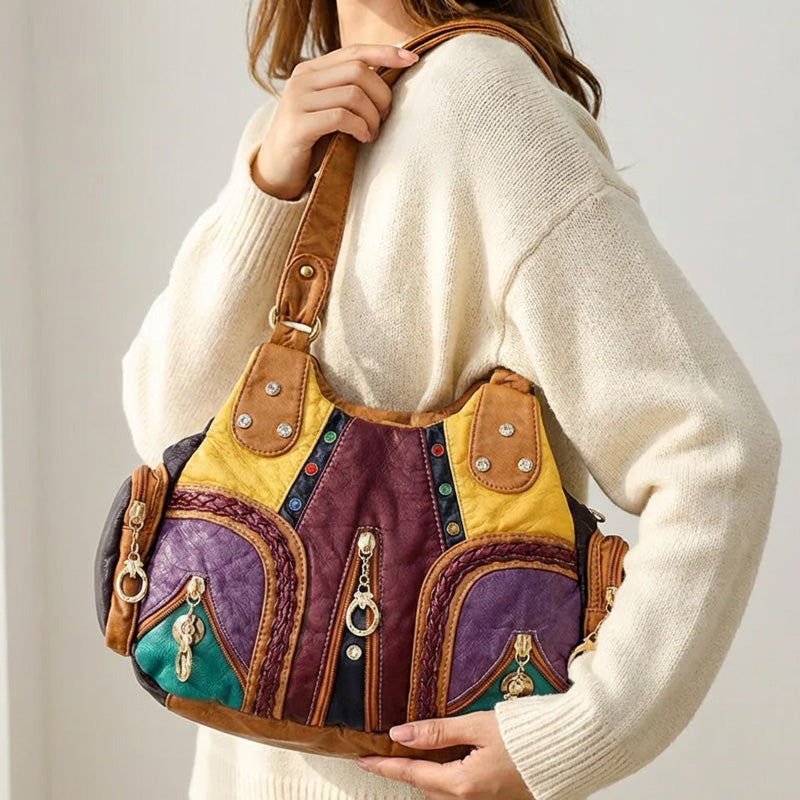 Eleanor Patchwork Handbag