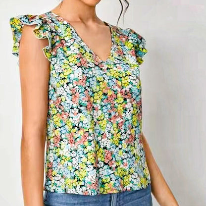Evelyn Ruffle Blouse