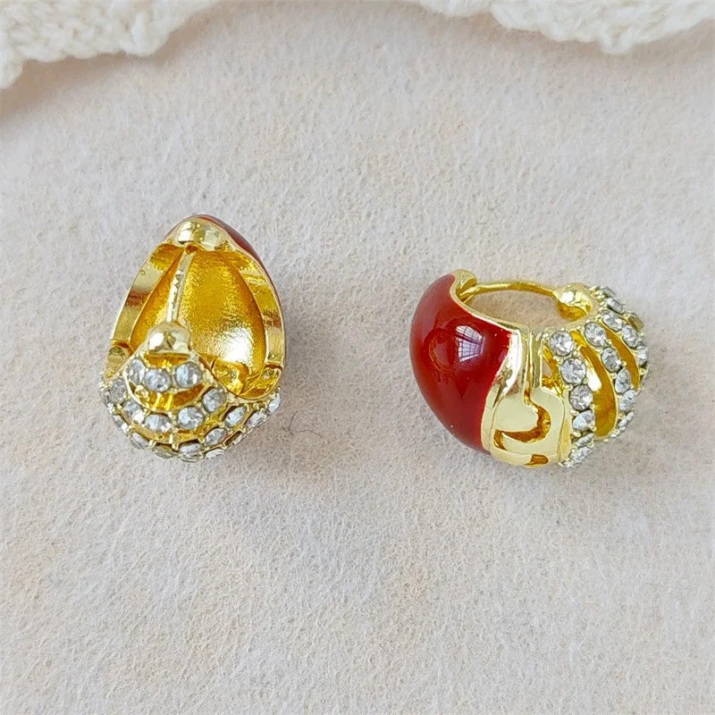 Ruby Kensington Crystal Earrings