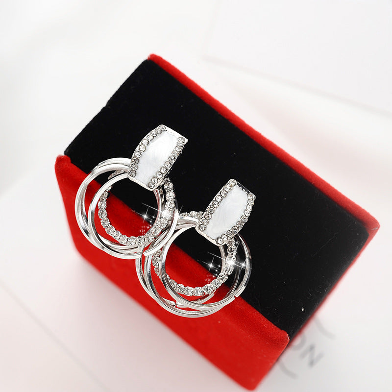 Aurora Double Drop Earrings