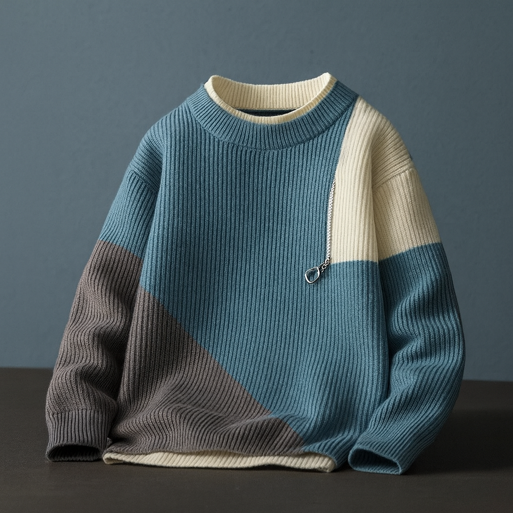 RidgeLine Knit Crew