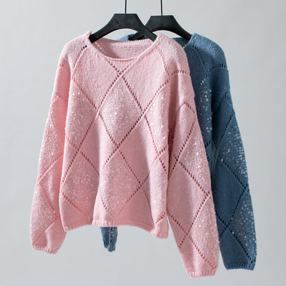 Loria Sequins Glow Sweater