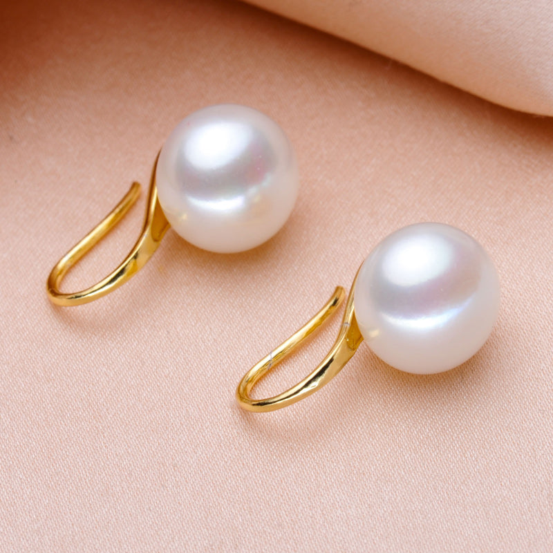 Anna Gold Pearl Set