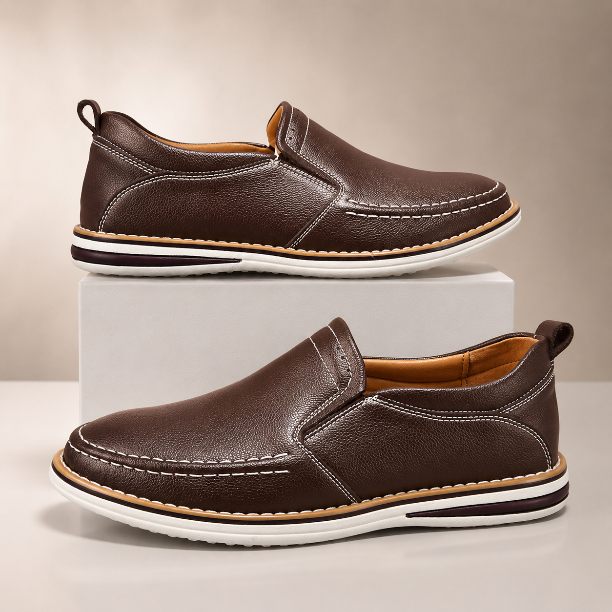 Lorenzo Leather Loafers