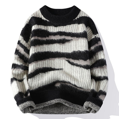 Varsity Knit Sweater