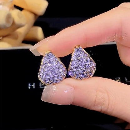 Amelia Hart Crystal Earrings