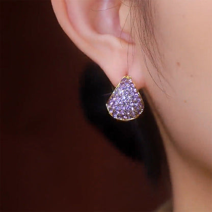 Amelia Hart Crystal Earrings