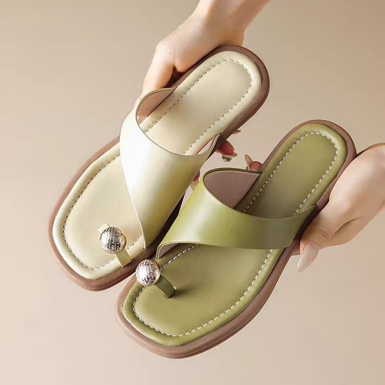 Roxy Leather Sandals