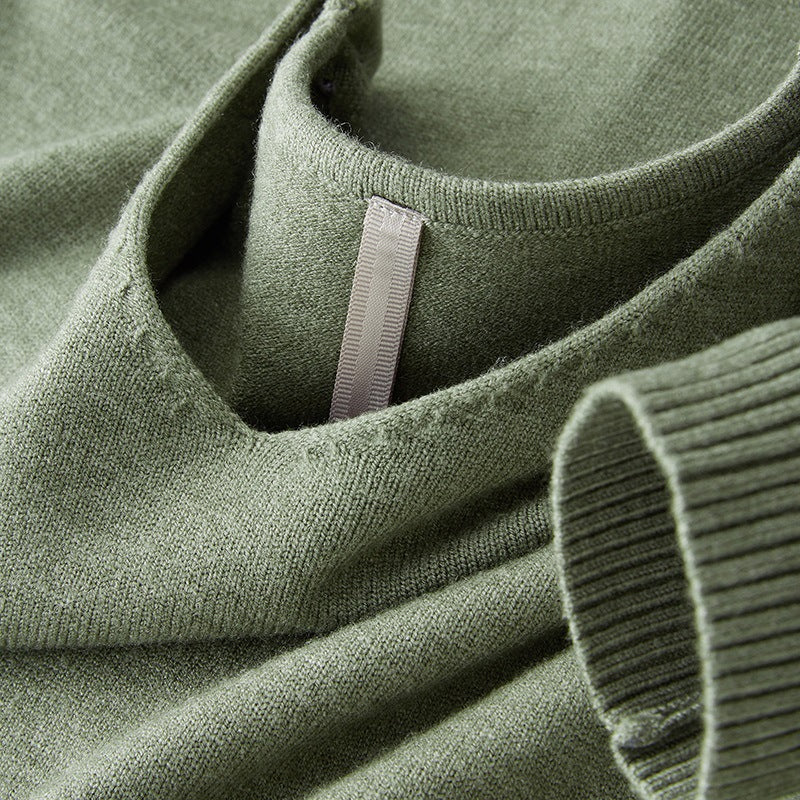Nicolas V-Neck Knit Sweater