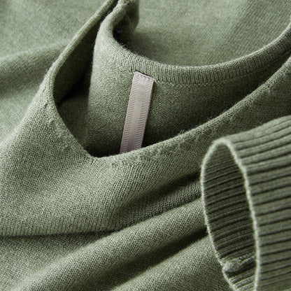 Nicolas V-Neck Knit Sweater