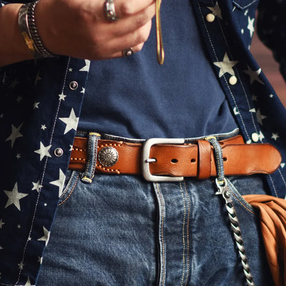Vicario Genuine Leather Belt