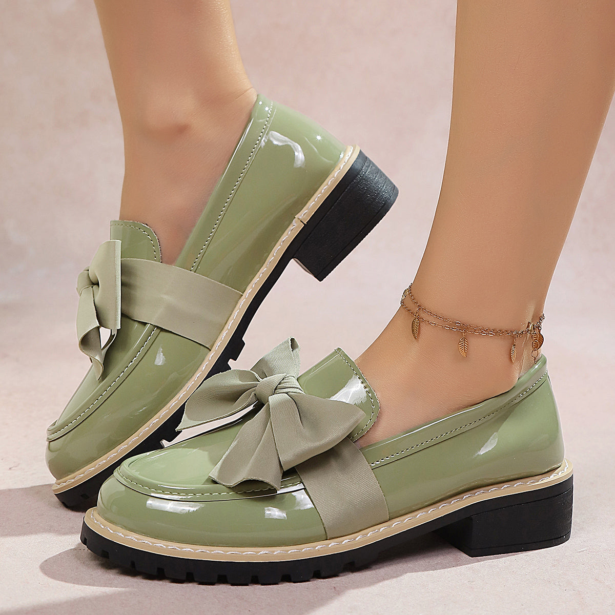 Harper Bow Loafers